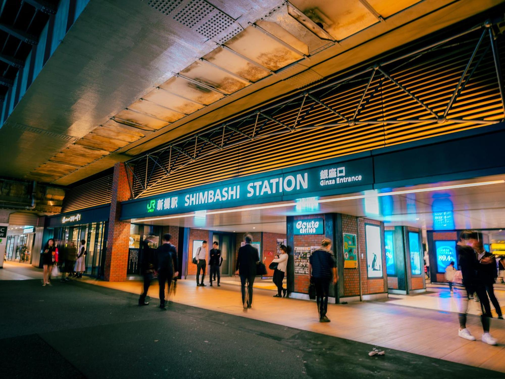Apa Hotel Shimbashi Toranomon Tokyo Ngoại thất bức ảnh
